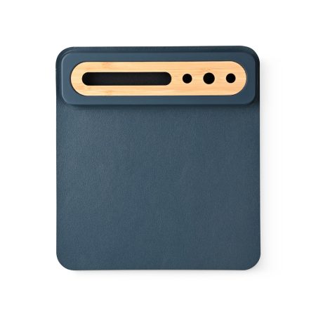 SOFTI MOUSEPAD – Eco-Friendly Foldable Mousepad with Bamboo Organizer for Phones and Pens