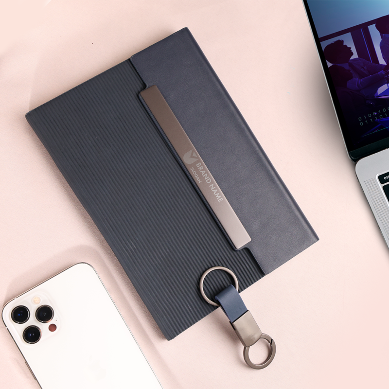 NOTE FLAP ? Stylish PU Leather Notebook with 150 High-Quality Sheets and Durable Steel Binding
