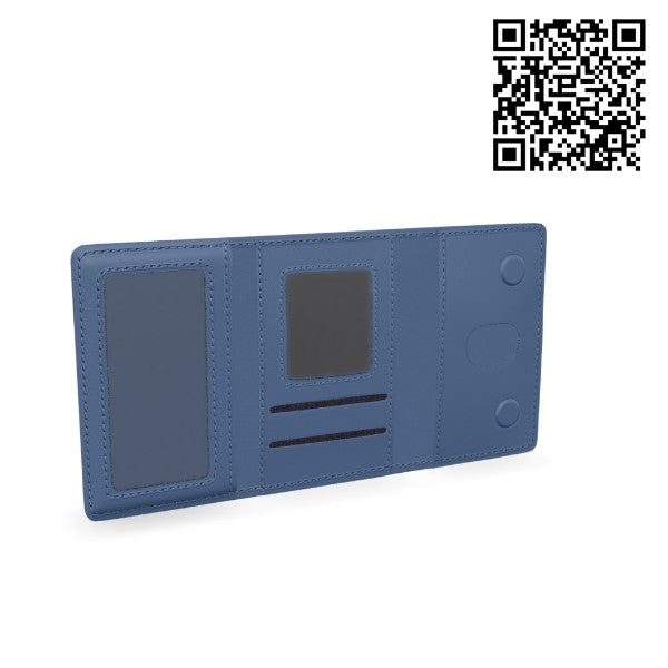 CARD CASE ? Slim PU Leather Card Holder with MagSafe Attachment for Secure and Easy Access