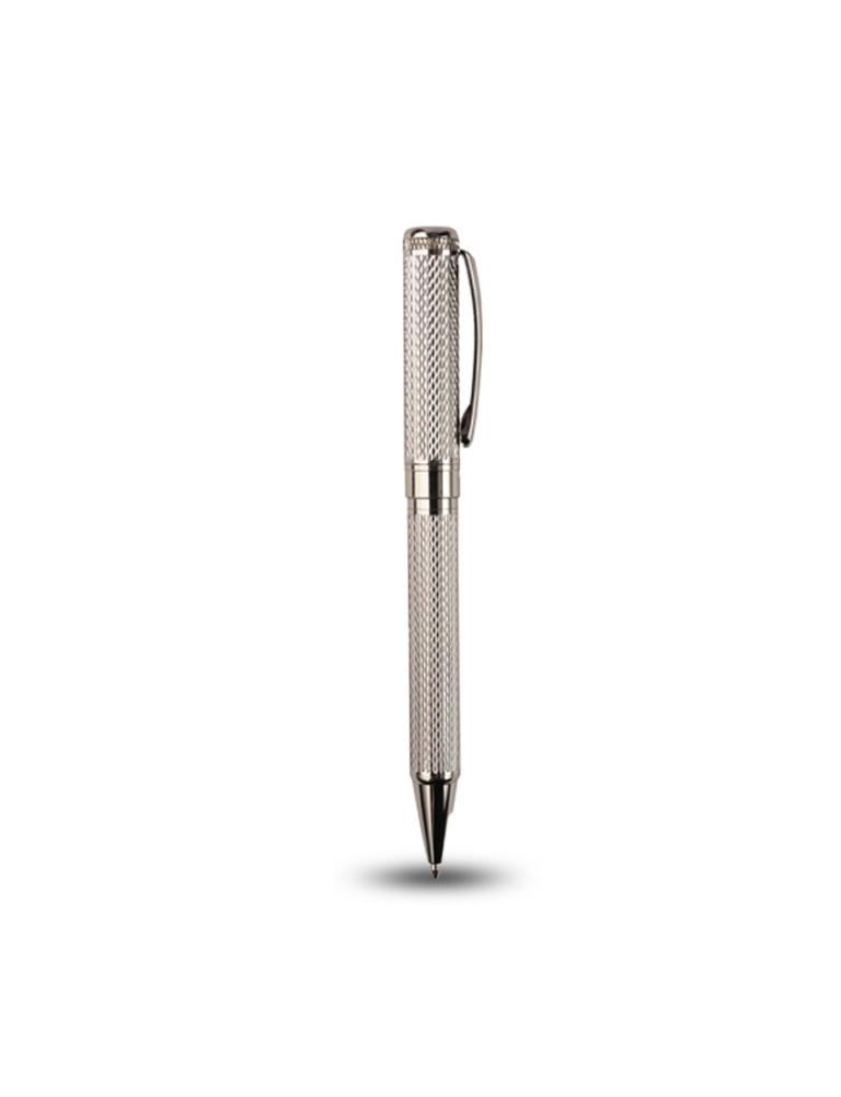 GLAMOUR PEN – Elegant Brass Ballpoint Pen with Intricate Carved Designs