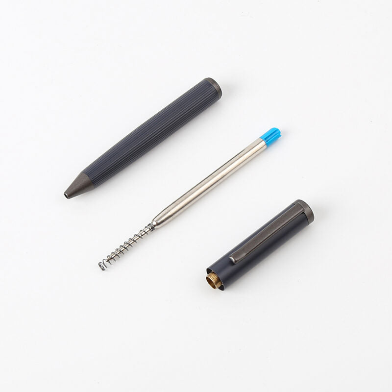 AGENDA PEN PLUS ? Premium Stainless Steel & Copper Metal Pen with Smooth Blue Premec Ink