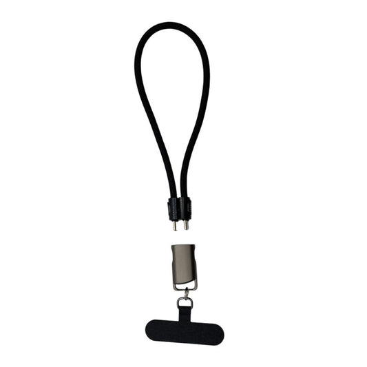 STRAPPY ? Durable USB-C to USB-C Fast Charging Cable with 60W Power & Keychain Design for Easy Portability