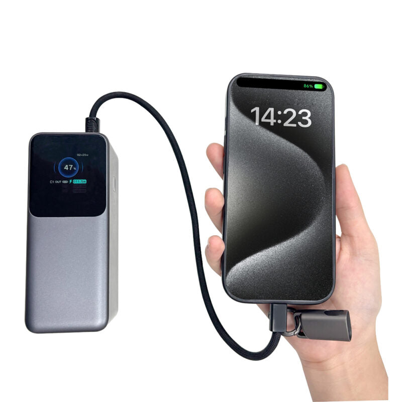 STRAPPY ? Durable USB-C to USB-C Fast Charging Cable with 60W Power & Keychain Design for Easy Portability