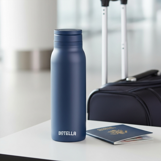 BOTELLA ULTRA 750ml Durable Eco-Friendly Stainless Steel Water Bottle with MagSafe Phone Holder & Wide Opening for Easy Cleaning