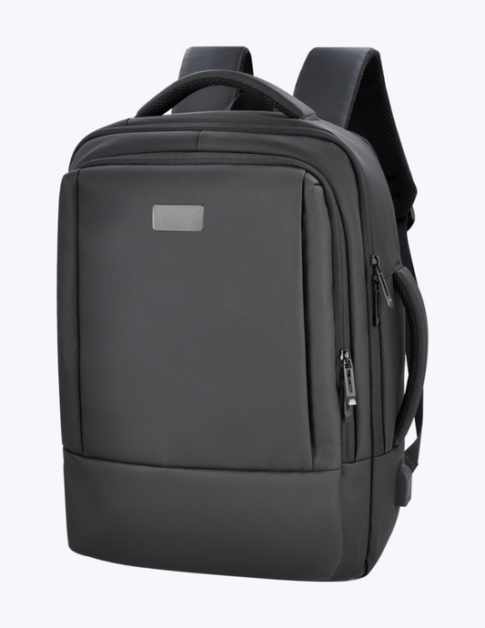 TECH TRAVEL BAG – Expandable Waterproof Laptop Backpack with USB Charging