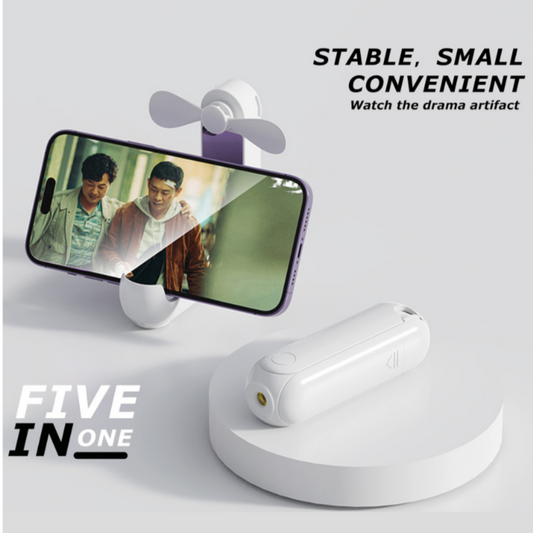 Torchy Light- Mini Portable and rechargeable fan