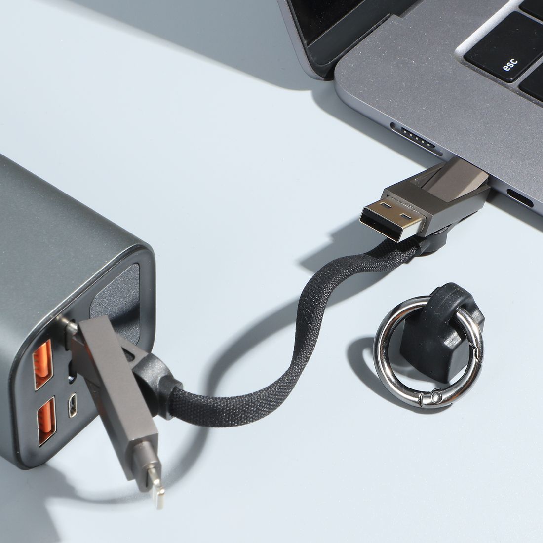 Power Multi charging and data transfer Cable -