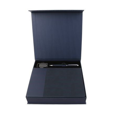 AGENDA SET – Elegant Notebook, Metal Pen, and Bookmark Gift Set