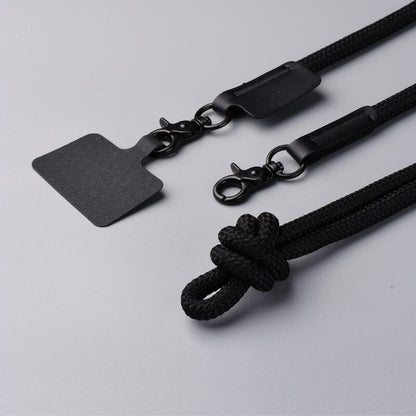 PHONE STRAP ? Eco-Friendly Recycled Polyester Phone Holder with Insert Card and 120cm Lanyard