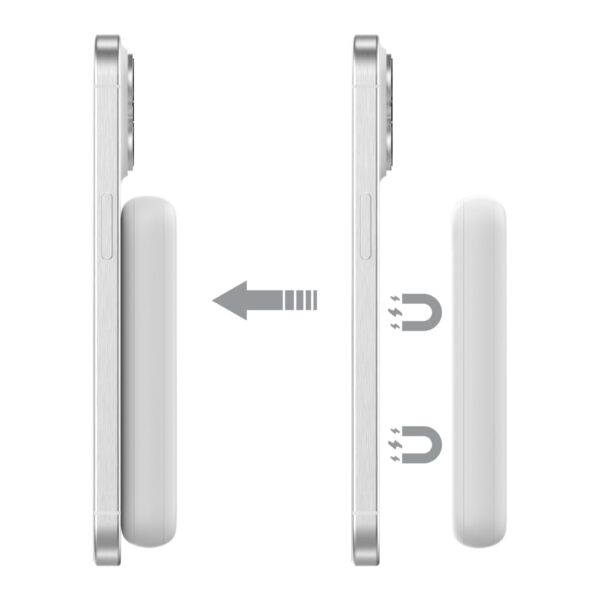 CAIRO MAGPOWER – Premium MagSafe Power Bank with 15W Wireless Charging