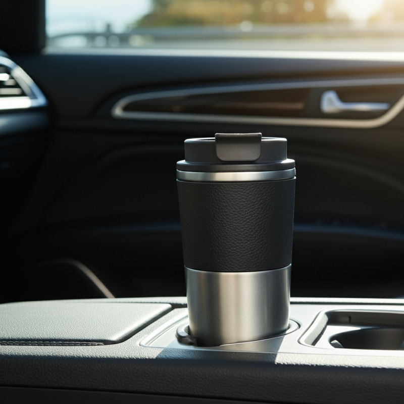 COZY TUMBLER Mug – Stylish 420ml Stainless Steel Double-Wall Mug for Hot & Cold Drinks with Lasting Insulation