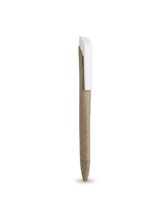 WHEATY PEN – Eco-Friendly Push Pen Made from Wheat Material with Blue Ink