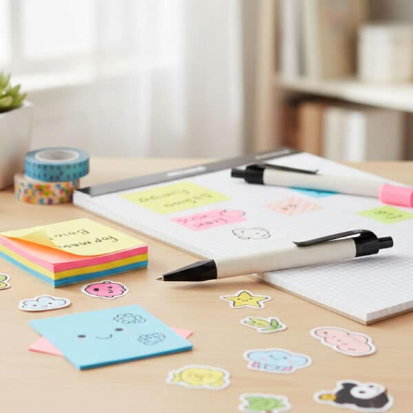 MILKY PEN – Fun Push Button Ballpen with Milk Carton Design and Blue Ink