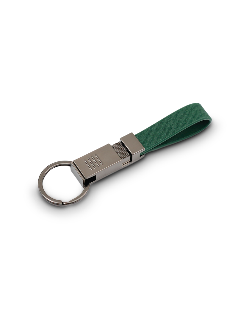 CHIC KEYCHAIN – Innovative Slide-Down Keyholder in PU and Gunblack Metal