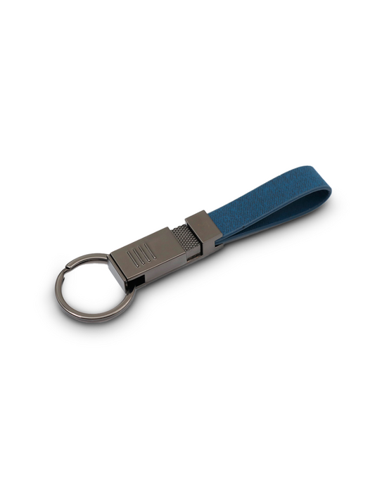 CHIC KEYCHAIN – Innovative Slide-Down Keyholder in PU and Gunblack Metal