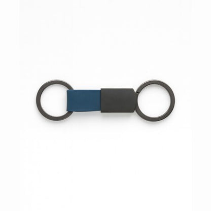 KEY KEEPER ? Elegant PU Leather & Metal Durable Keychain with Sleek Design