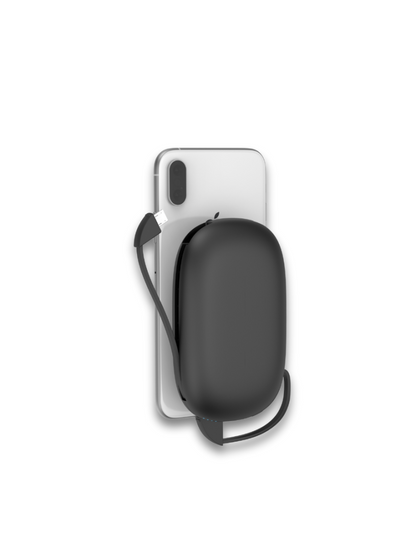 POWER GO PLUS – 10,000mAh Wireless Power Bank with Multi-Charging Cables and LED Indicator