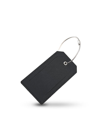 LUGGAGE TAG – Durable RCS PU Luggage Tag with Secure Wire Cable Loop