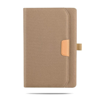 RPET NOTE – Eco-Friendly A5 Notebook with 96 Sheets, Pocket, and Pen Holder
