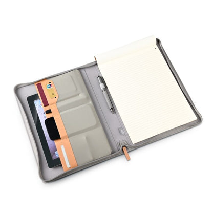 RPET PORTFOLIO – Eco-Friendly A4 Portfolio with Document Organizer and Zipper Closure