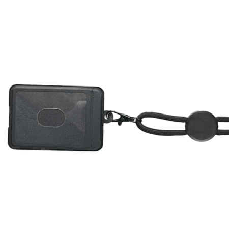 SMART ID Dark Grey – Versatile ID Holder with Built-in Tracker and Phone Stand