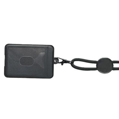 SMART ID Dark Grey – Versatile ID Holder with Built-in Tracker and Phone Stand