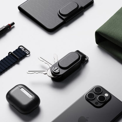 FINDY KEY ? Compact Stylish Key Organizer with Dual Findy Integration for Apple Find My & Google Find Hub