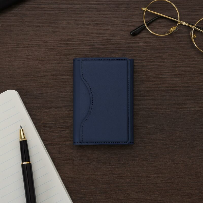 CARD CASE ? Slim PU Leather Card Holder with MagSafe Attachment for Secure and Easy Access
