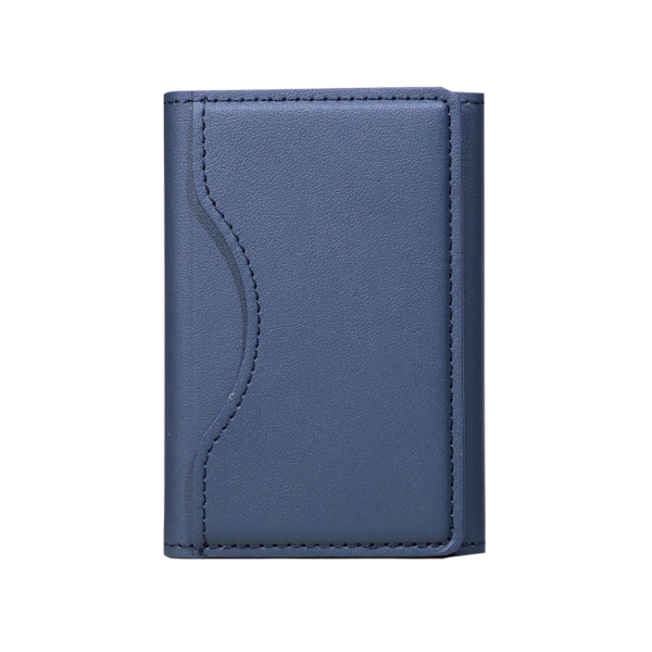 CARD CASE ? Slim PU Leather Card Holder with MagSafe Attachment for Secure and Easy Access