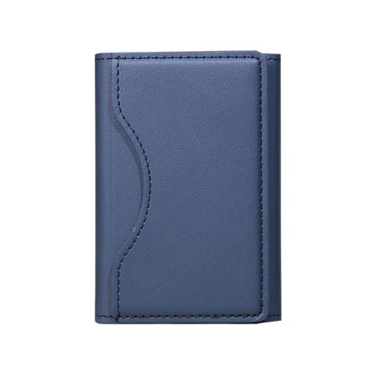CARD CASE ? Slim PU Leather Card Holder with MagSafe Attachment for Secure and Easy Access