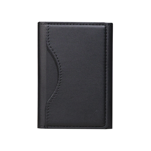 CARD CASE ? Slim PU Leather Card Holder with MagSafe Attachment for Secure and Easy Access