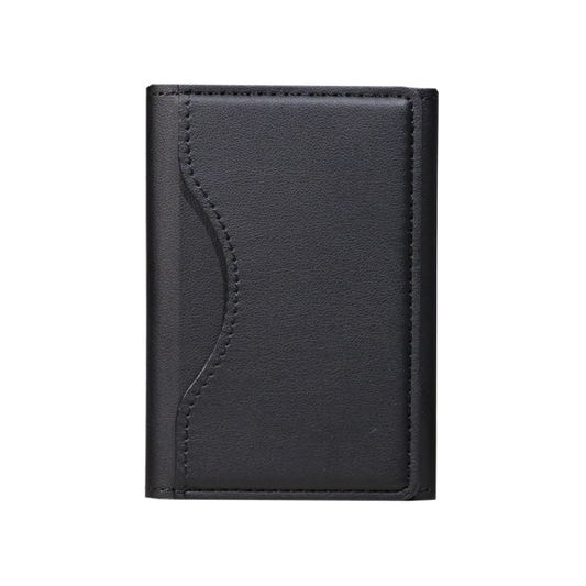 CARD CASE ? Slim PU Leather Card Holder with MagSafe Attachment for Secure and Easy Access