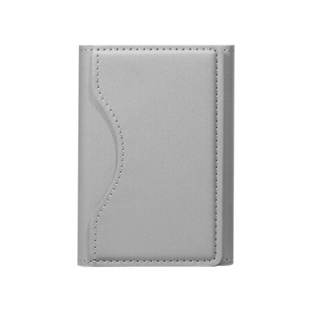 CARD CASE ? Slim PU Leather Card Holder with MagSafe Attachment for Secure and Easy Access