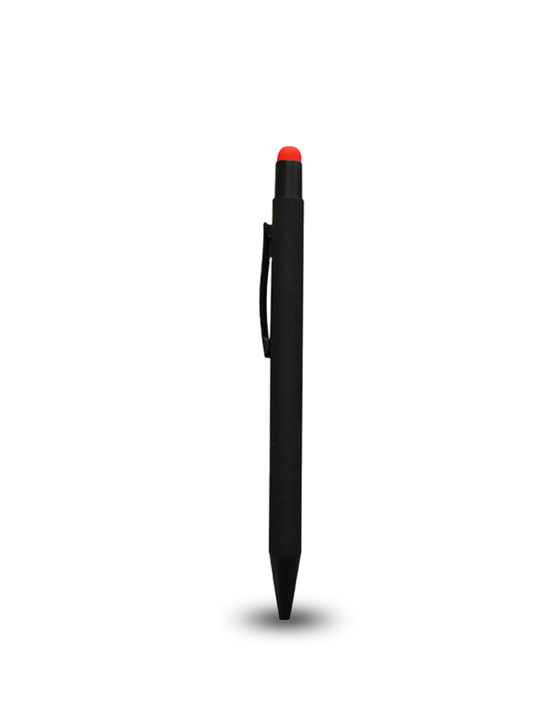 LONY PEN – Stylish Aluminum Push Pen with Rubber Coating and Touch Stylus