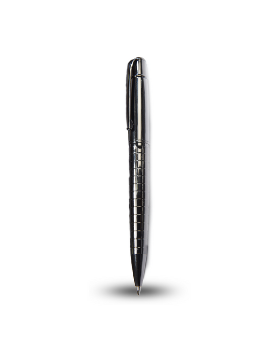 GUNNY PEN – Sleek Twist Gunblack Metal Pen with Smooth Blue Ink