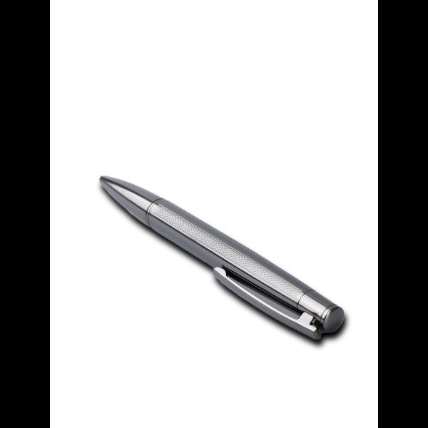 ELEGANT PEN – Premium Twist Gunblack Metal Pen with Blue Ink and Branding Area