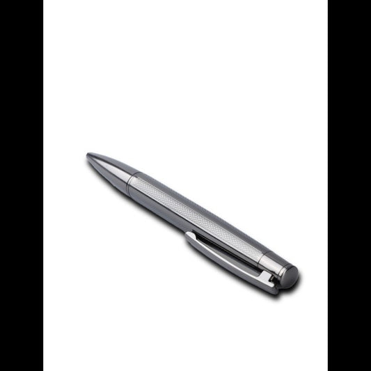 ELEGANT PEN – Premium Twist Gunblack Metal Pen with Blue Ink and Branding Area