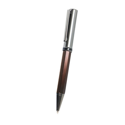 ALLURE PEN – Luxury Octagon-Sided Twist Ballpoint Pen with Gunblack Accents