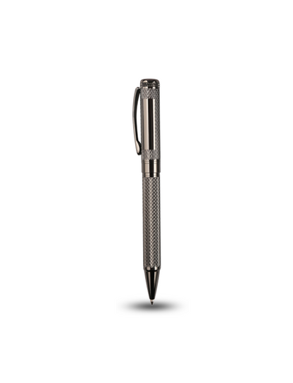 GLAMOUR PEN – Elegant Brass Ballpoint Pen with Intricate Carved Designs