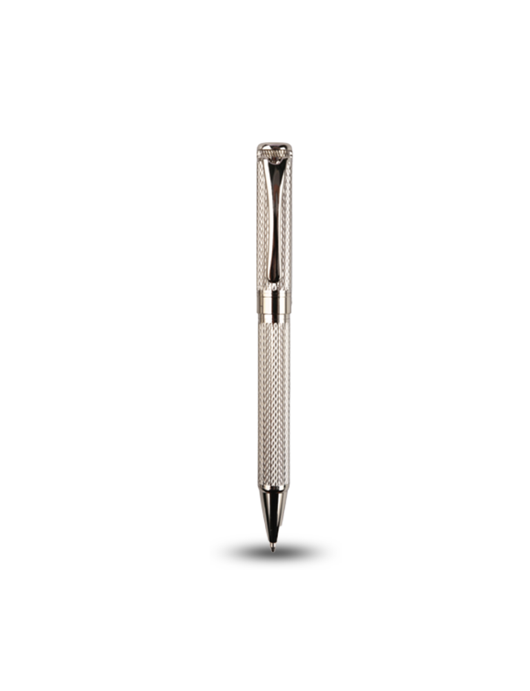 GLAMOUR PEN – Elegant Brass Ballpoint Pen with Intricate Carved Designs