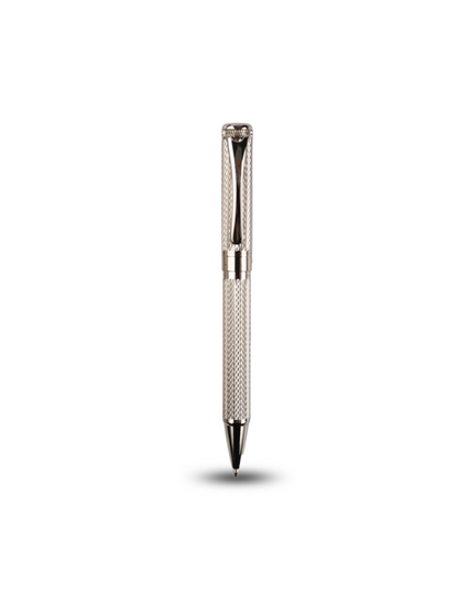 GLAMOUR PEN – Elegant Brass Ballpoint Pen with Intricate Carved Designs