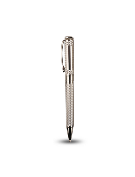 GLAMOUR PEN – Elegant Brass Ballpoint Pen with Intricate Carved Designs