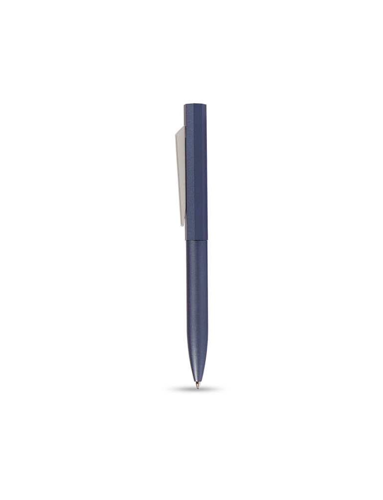 TWIST LUX – Premium Twist Pen with Matte Lacquered Aluminum Body and Satin Silver Accents