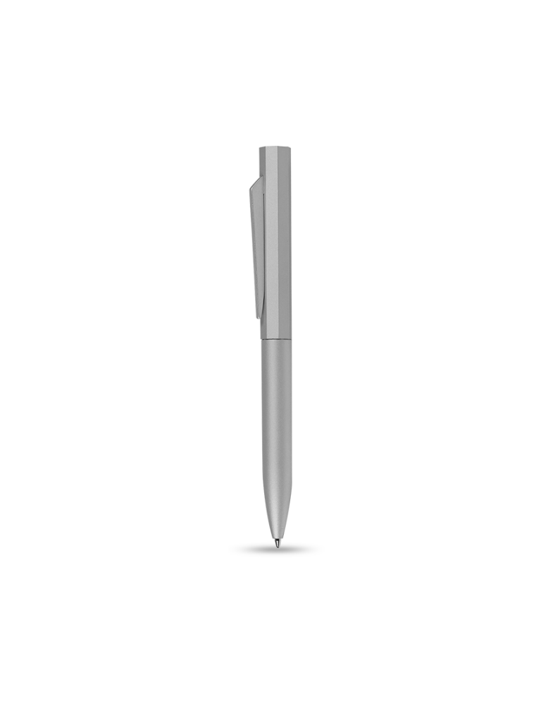 TWIST LUX – Premium Twist Pen with Matte Lacquered Aluminum Body and Satin Silver Accents