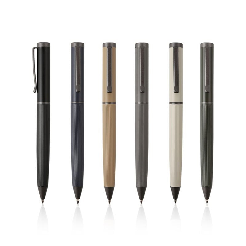 AGENDA PEN PLUS ? Premium Stainless Steel & Copper Metal Pen with Smooth Blue Premec Ink