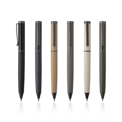 AGENDA PEN PLUS ? Premium Stainless Steel & Copper Metal Pen with Smooth Blue Premec Ink