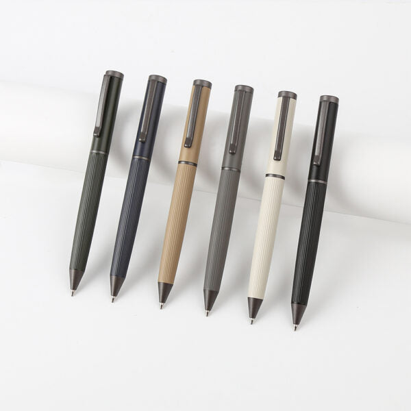 AGENDA PEN PLUS ? Premium Stainless Steel & Copper Metal Pen with Smooth Blue Premec Ink