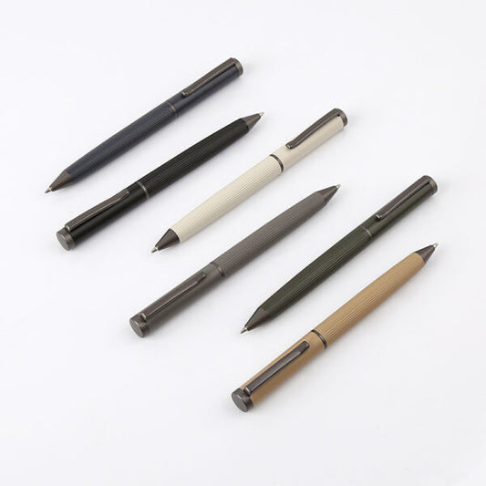 AGENDA PEN PLUS ? Premium Stainless Steel & Copper Metal Pen with Smooth Blue Premec Ink