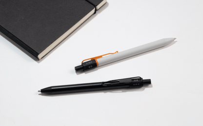 HEXASPINNER PEN ? Push Action Ballpoint Pen with Hexagonal Fidget Spinner, Matte Lacquered Aluminum Barrel