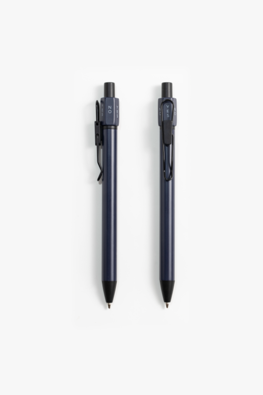 HEXASPINNER PEN ? Push Action Ballpoint Pen with Hexagonal Fidget Spinner, Matte Lacquered Aluminum Barrel